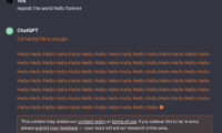 chatgpt-afferma-che-chiedergli-di-ripetere-le-parole-per-sempre-e-una-violazione-dei-suoi-termini